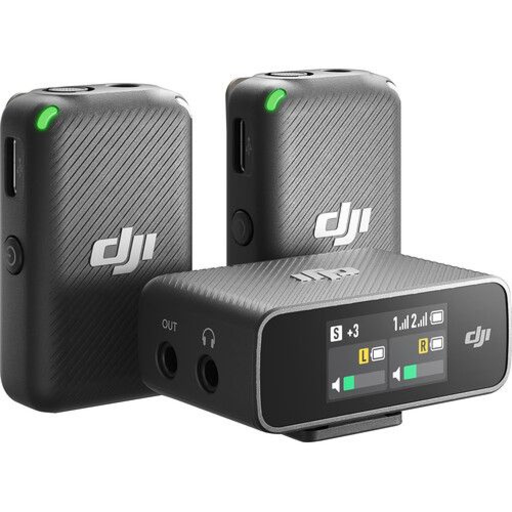 DJI Mic 2 Person Compact Digital Wireless Microphone System